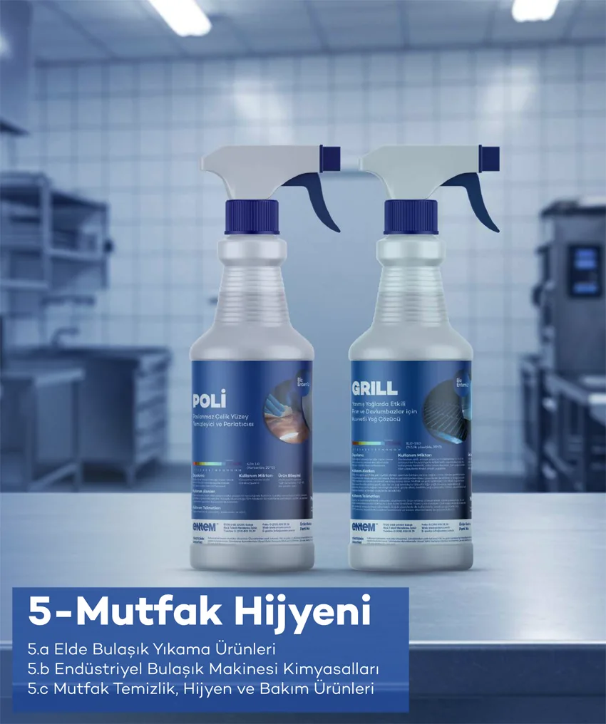 5-Mutfak Hijyeni-Elde Bulasık Yıkama Ürünleri